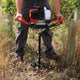 Powerful Gas Powered Post Hole Auger Digger Drill With Drill Bits