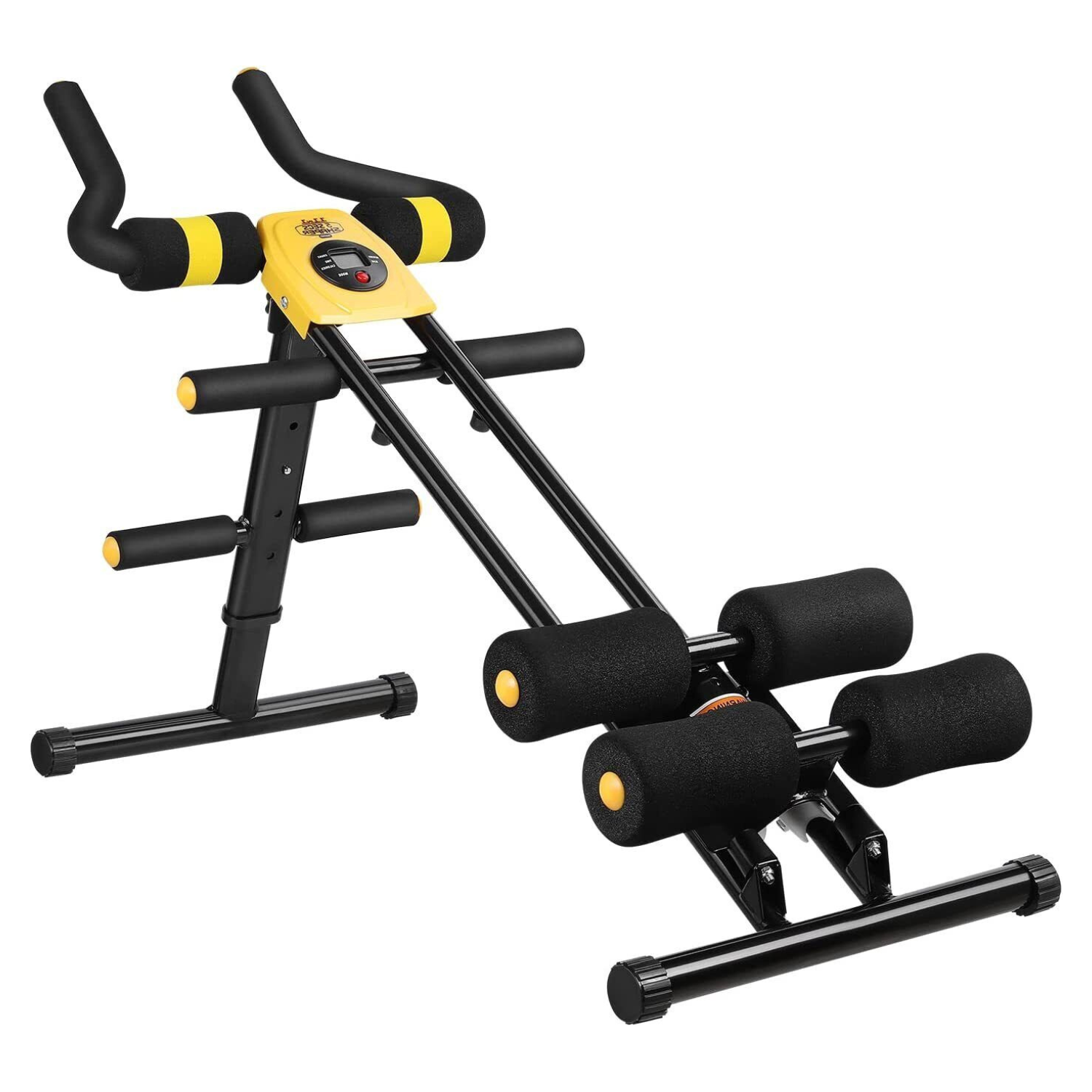 Heavy Duty Core Strengthening Home Ab Workout Crunch Exerciser Machine ...