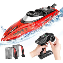 Load image into Gallery viewer, Ultra Fast Brushless Waterproof Remote Control Speed Racing Jet Boat
