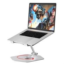 Load image into Gallery viewer, Premium Tabletop 360° Swivel Rotating Laptop Holder Riser Stand
