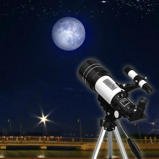 Professional Astronomical Telescope - Moon-Watching W/ Tripod Table Present - 150x Zoom