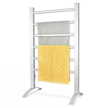Load image into Gallery viewer, Powerful Freestanding Electric Heated Towel Warmer Drying Rack
