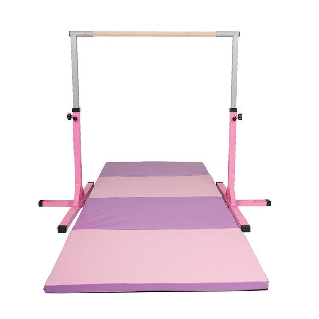 Home Gym Gymnastics Training Bar Adjustable Height Horizontal Bar