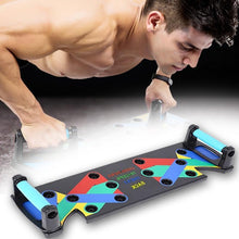 Load image into Gallery viewer, ULTIMATE 9 IN 1 PUSH UP BOARD HOME WORKOUT STATION  96 reviews
