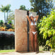 Freestanding Outdoor Garden Heated Poolside Shower