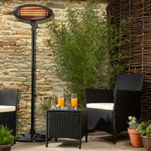 Load image into Gallery viewer, Premium Outdoor Hiland Electric Infrared Patio Heater 1500W
