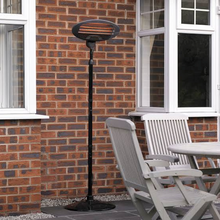 Load image into Gallery viewer, Premium Outdoor Hiland Electric Infrared Patio Heater 1500W

