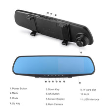 Load image into Gallery viewer, Rear view Mirror Dash Camera For Car
