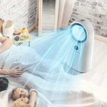 Load image into Gallery viewer, Powerful Rechargeable Indoor/Outdoor Evaporative Air Cooler Fan

