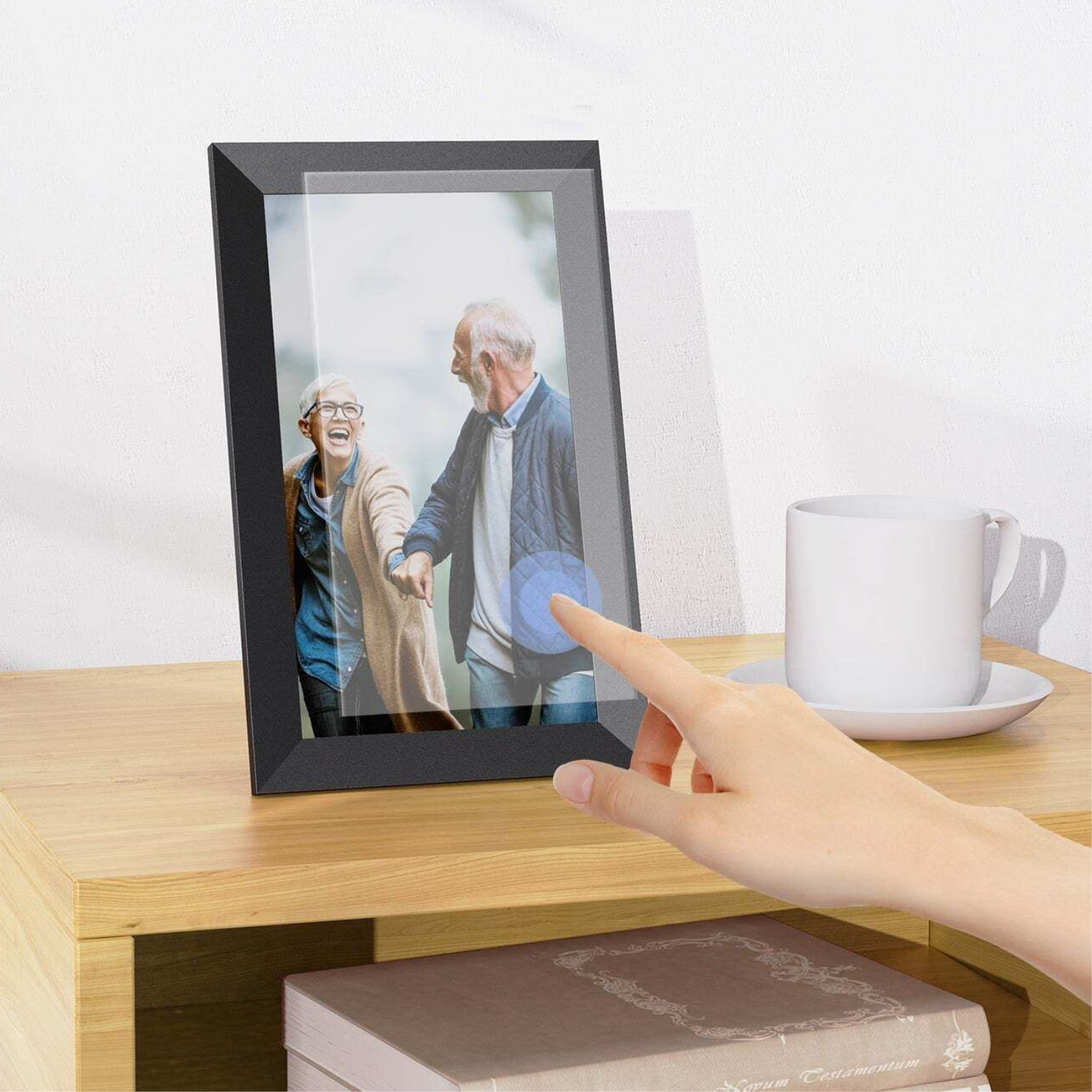 Photo Frame Display Smart Electronic Wifi Digital Photo Video Picture Frame Display 10 ...