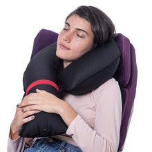 Load image into Gallery viewer, Portable Inflatable Ergonomic Airplane Travel Neck Pillow 2 PCS
