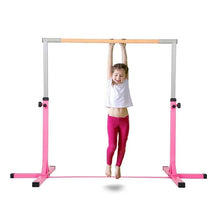 Load image into Gallery viewer, Home Gym Gymnastics Training Bar Adjustable Height Horizontal Bar
