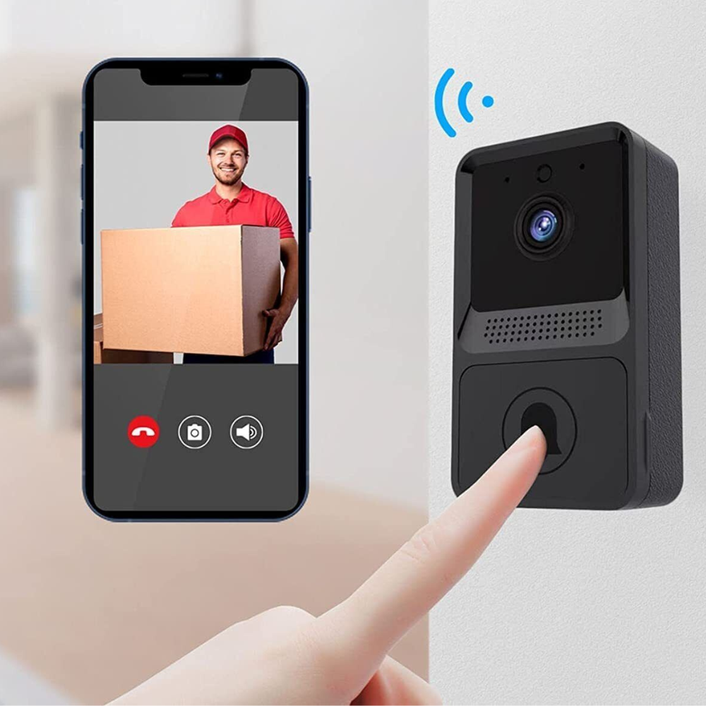 Segasc - The Wireless WIFI Smart Doorbell Intercom Security Video Camera