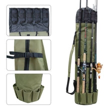 Load image into Gallery viewer, Portable Fishing Rod &amp; Tackle Bag

