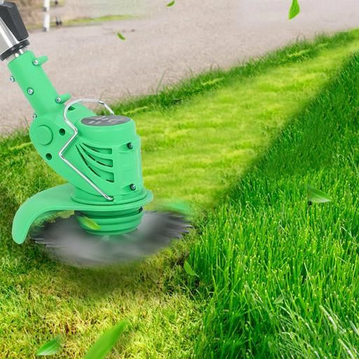 Powerful Electric Battery Operated Cordless Weed Eater - Grass Trimmer
