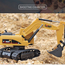 Load image into Gallery viewer, Remote Control Engineering Car Full Functional RC Construction
