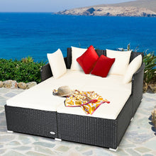 Load image into Gallery viewer, Large Modern Outdoor Patio Furniture Cushioned Daybed
