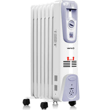 Load image into Gallery viewer, Powerful Oil Filled Freestanding Radiator Heater 1500W
