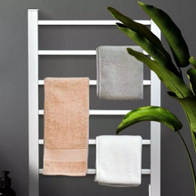 Load image into Gallery viewer, Powerful Freestanding Electric Heated Towel Warmer Drying Rack
