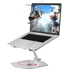 Load image into Gallery viewer, Premium Tabletop 360° Swivel Rotating Laptop Holder Riser Stand
