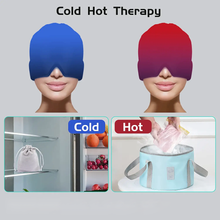 Load image into Gallery viewer, Top-Rated Magic Gel Migraine Cap Ice Hat - Headache And Migraine
