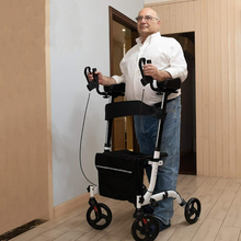 Load image into Gallery viewer, Senior Safety Stand Up Rollator Walker With Armrests
