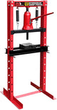 12 Ton Steel H Frame Hydraulic Shop Press With Stamping Plates