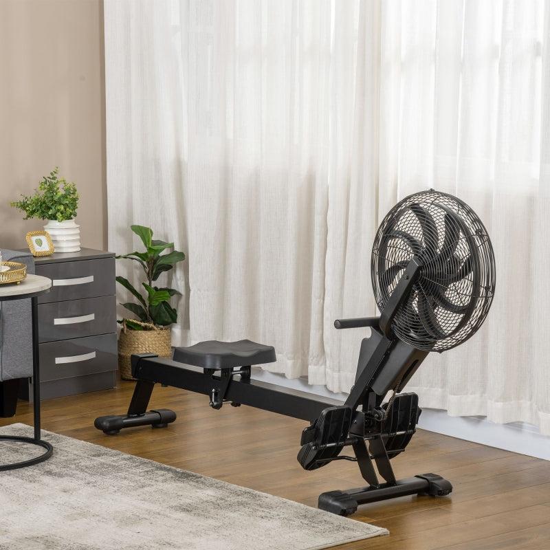 Portable Seated Air Rowing Strength Workout Rower Machine – Until Times Up