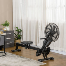 Load image into Gallery viewer, Portable Seated Air Rowing Strength Workout Rower Machine
