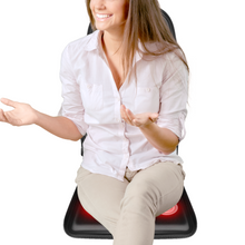 Load image into Gallery viewer, Powerful Kneading Heat Therapy Back Massager Backrest Cushion
