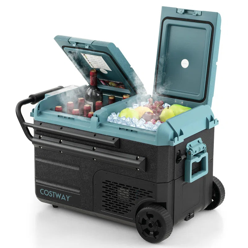 Large Capacity Portable Mini Car Camping Refrigerator Cooler Freezer