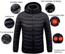 Load image into Gallery viewer, Rechargeable Electric Heated Jacket Vest For Men And Women
