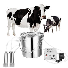 Load image into Gallery viewer, Heavy Duty Cow / Goat Suction Milking Machine Equipment 6L
