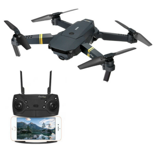 Pocket Drone Quadcopter - Wi-Fi 1080P HD Wide Angle Camera - Until Times Up