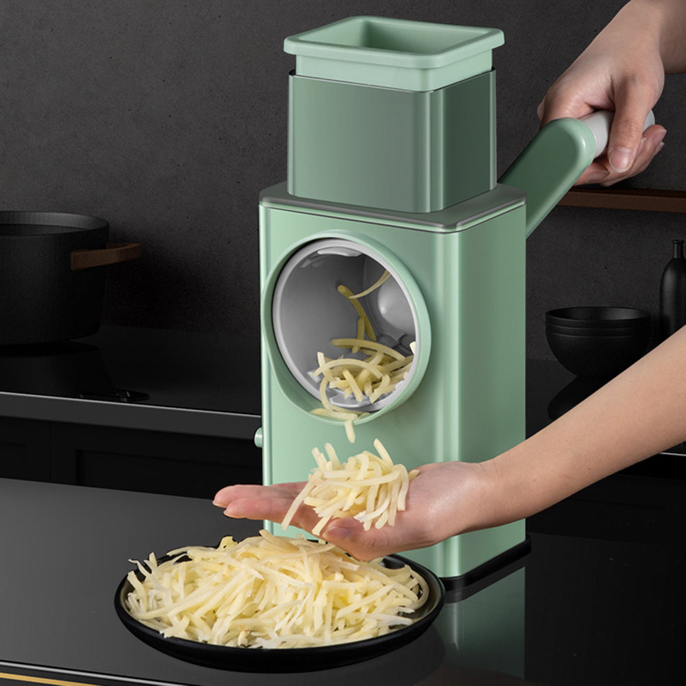 Shreader Tabletop Heavy Duty Manual Rotary Tabletop Vegetable Julienne Cutter Slicer Shr ...