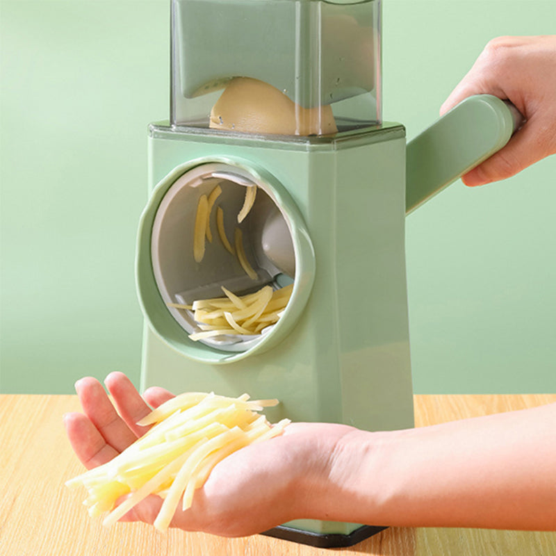 Shreader Tabletop Heavy Duty Manual Rotary Tabletop Vegetable Julienne Cutter Slicer Shr ...