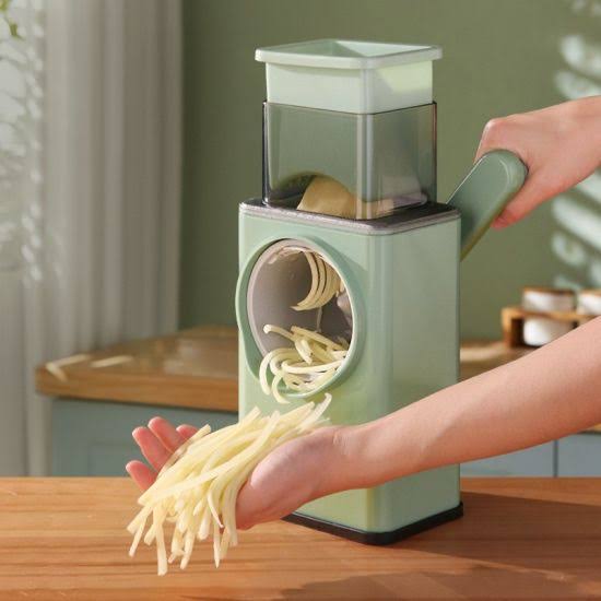 Shreader Tabletop Heavy Duty Manual Rotary Tabletop Vegetable Julienne Cutter Slicer Shr ...