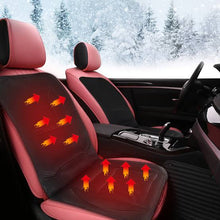 Load image into Gallery viewer, Full Coverage Heated Winter Car Seat Warmer Cushion Pad
