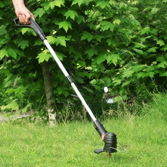 High Powered USB Rechargeable Handheld Weed Lawn Edger Grass Trimmer