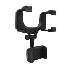 Load image into Gallery viewer, Rear View Mirror Cell Phone Holder Mount
