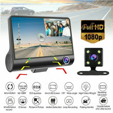 Load image into Gallery viewer, 1080P Car Video Dash Cam HD Dual Lens Recorder Camera G-Sensor Mirror
