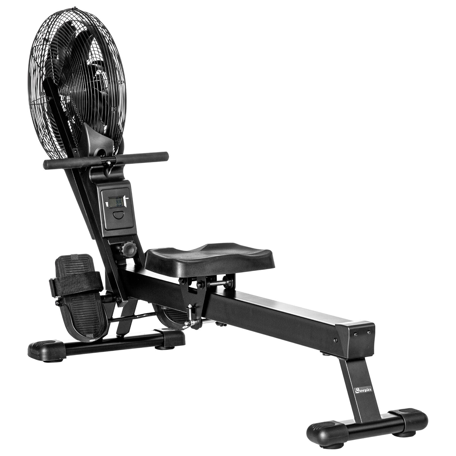 Portable Seated Air Rowing Strength Workout Rower Machine – Until Times Up