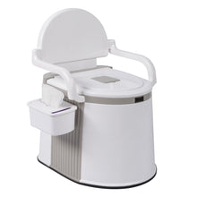 Load image into Gallery viewer, Adults Portable Freestanding Camping RV Travel Potty Toilet With Handrails
