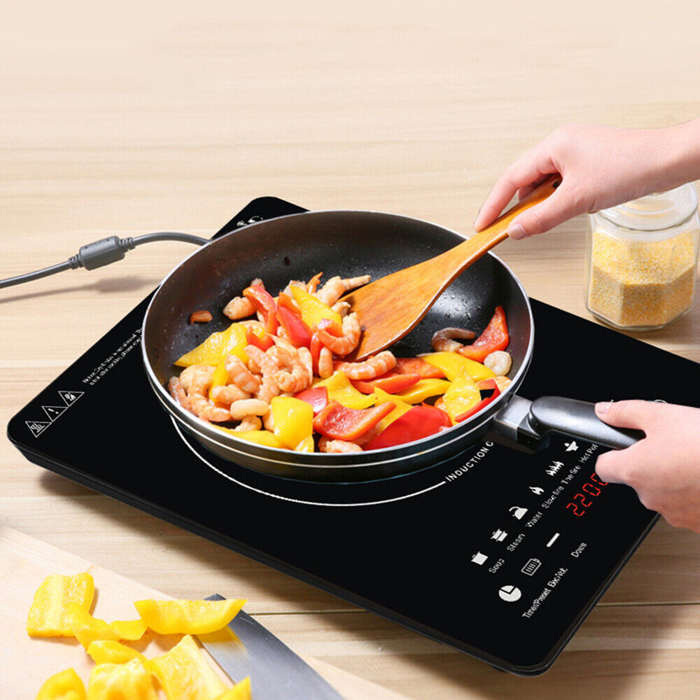 Portable Electric Countertop Single Burner Induction Cooktop Stove