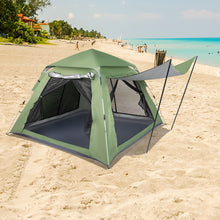 Load image into Gallery viewer, All Weather Outdoors 4 Person Waterproof Family Camping Tent
