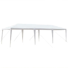 Load image into Gallery viewer, 10&#39; by 30&#39; Portable White Party Canopy Tent
