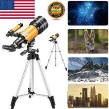 Load image into Gallery viewer, Best Kids Telescope 70mm Refractor With Tripod - Until Times Up

