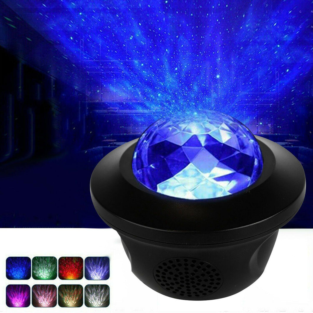 LED Starry Night Sky Galaxy Projector Light 3D Ocean Star Lamp Party Decor Lamp - Until Times Up