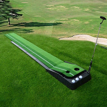 Load image into Gallery viewer, Indoor Golf Putting Green 10&#39; Auto Return Practice Mat

