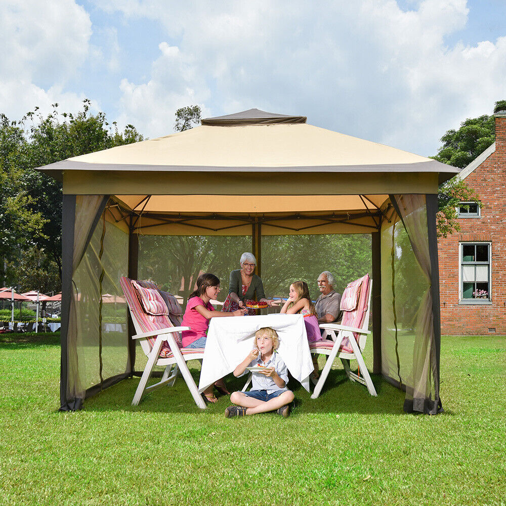 Gazebo Tent with Netting Carry Bag